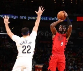 开云体育官网-没利拉德也疯狂！开拓者崛起武器：格兰特火力升级